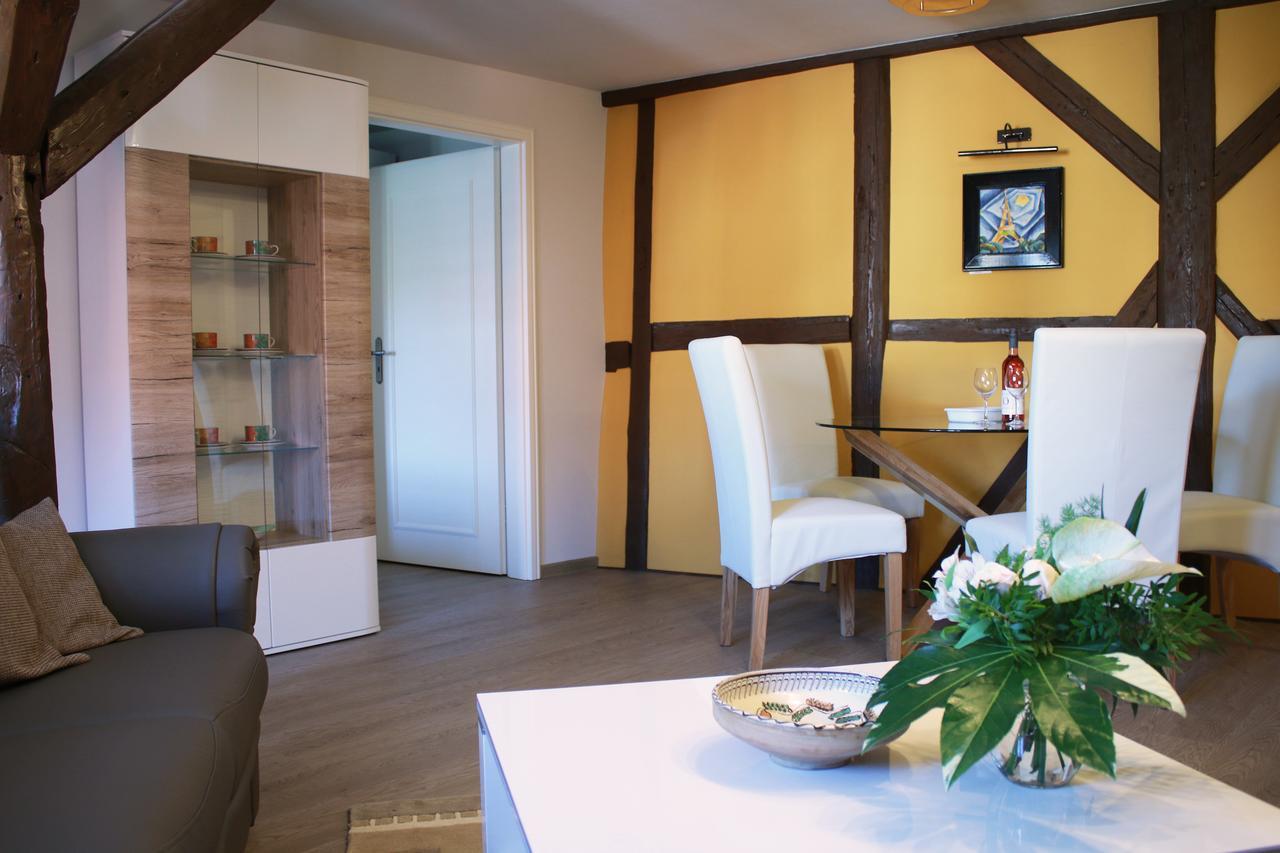 Apartments Anno 1560 クヴェードリンブルク 部屋 写真