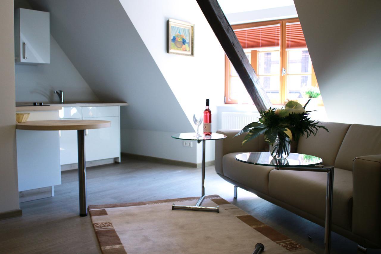 Apartments Anno 1560 クヴェードリンブルク 部屋 写真